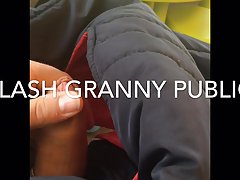 Público flash y cum en cámara lenta.