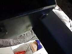 Chica de tetas grandes de cabina