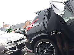 Co op parking milf caliente las piernas